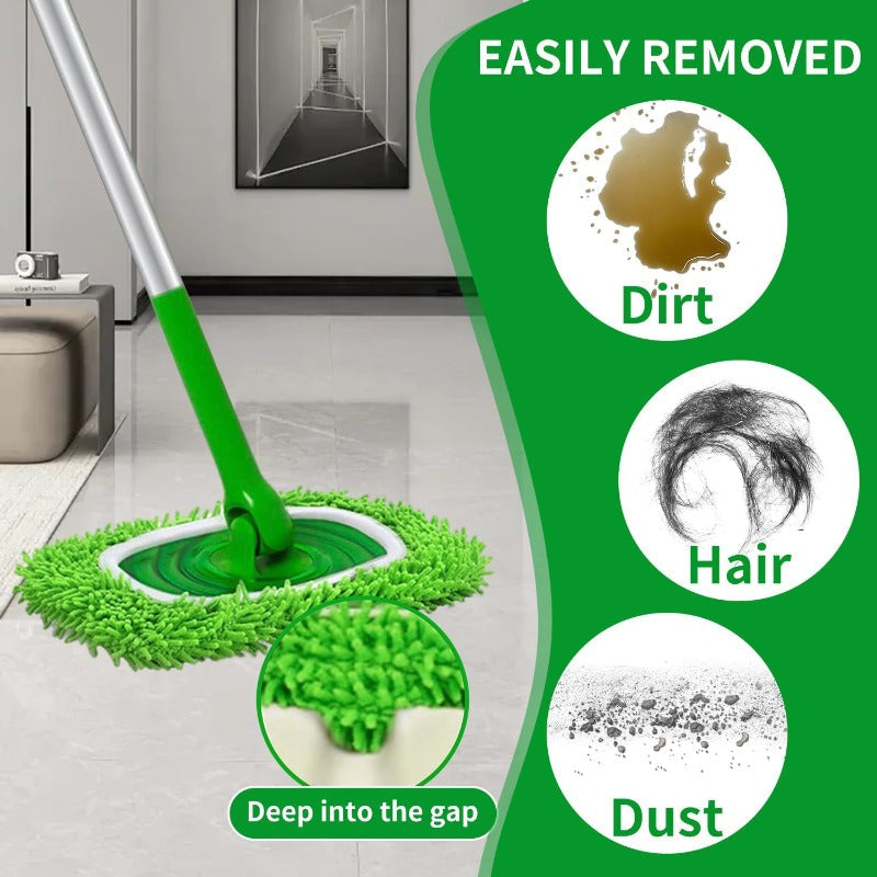 Washable Microfiber Mop Pads [Pack of 4]