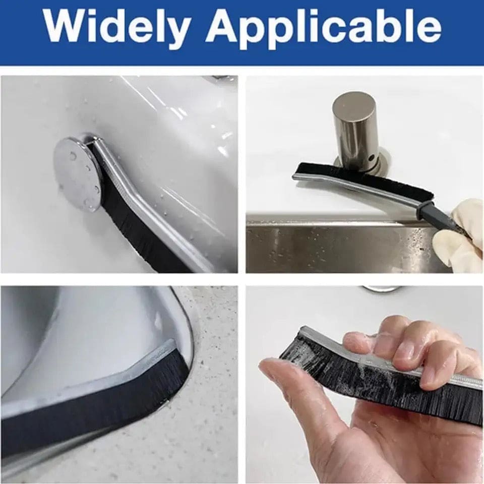 Hard Bristled Crevice Cleaning Brush - Buy 1 Get 1 Free