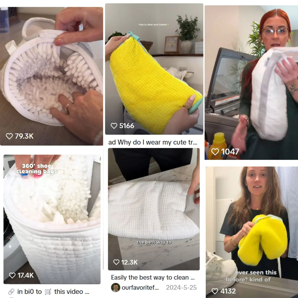 The Shoe Laundry Bag