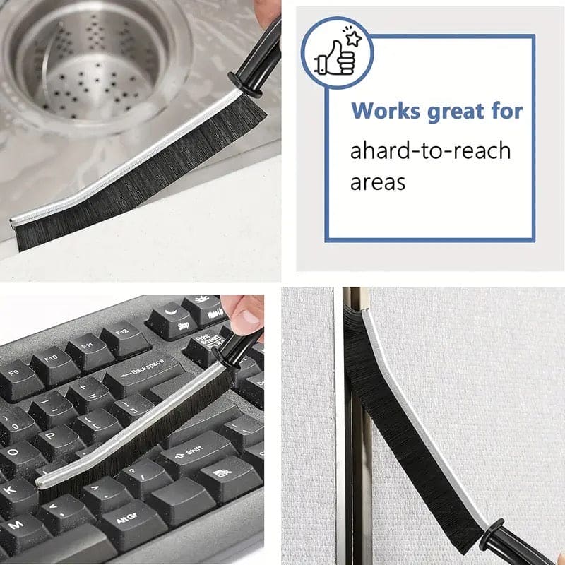 Hard Bristled Crevice Cleaning Brush - Buy 1 Get 1 Free