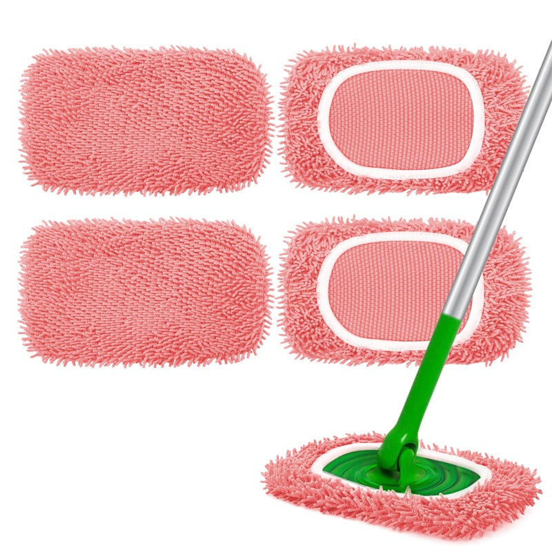 Washable Microfiber Mop Pads [Pack of 4]