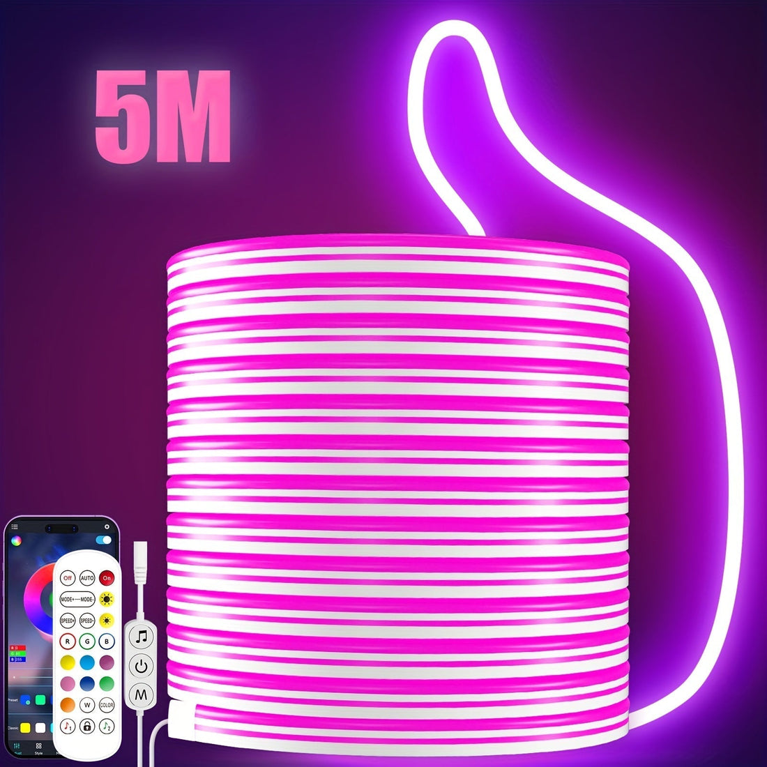 NeonGlow™  RGB Rope Light