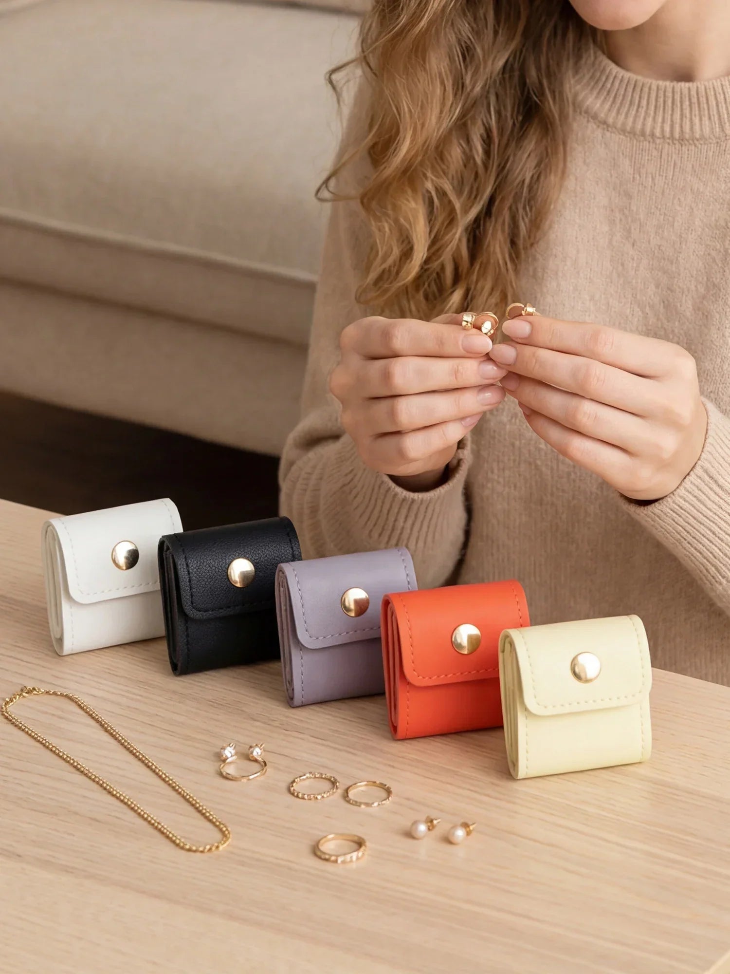 Portable Jewelry Pouch