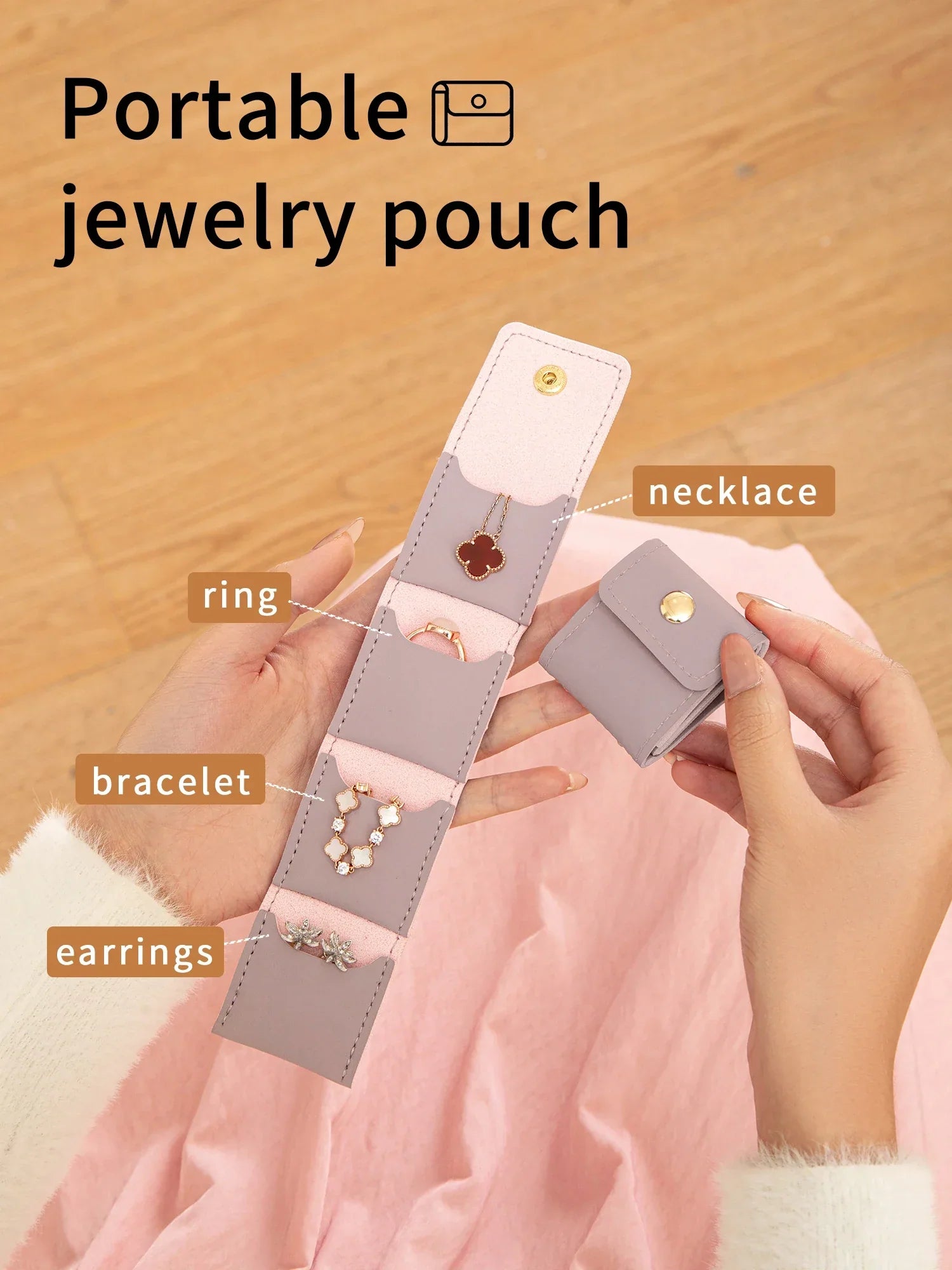 Portable Jewelry Pouch