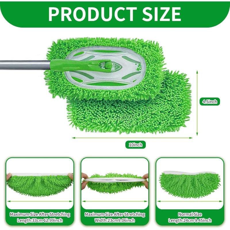 Washable Microfiber Mop Pads [Pack of 4]