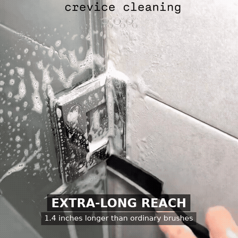 Hard Bristled Crevice Cleaning Brush - Buy 1 Get 1 Free